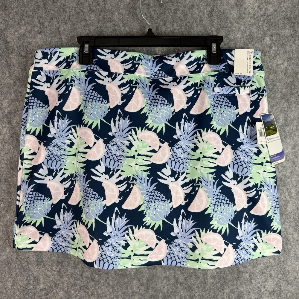 NWT Pebble Beach Dry Luxe Performance Golf Skort Skirt Size XL Tennis Pickleball